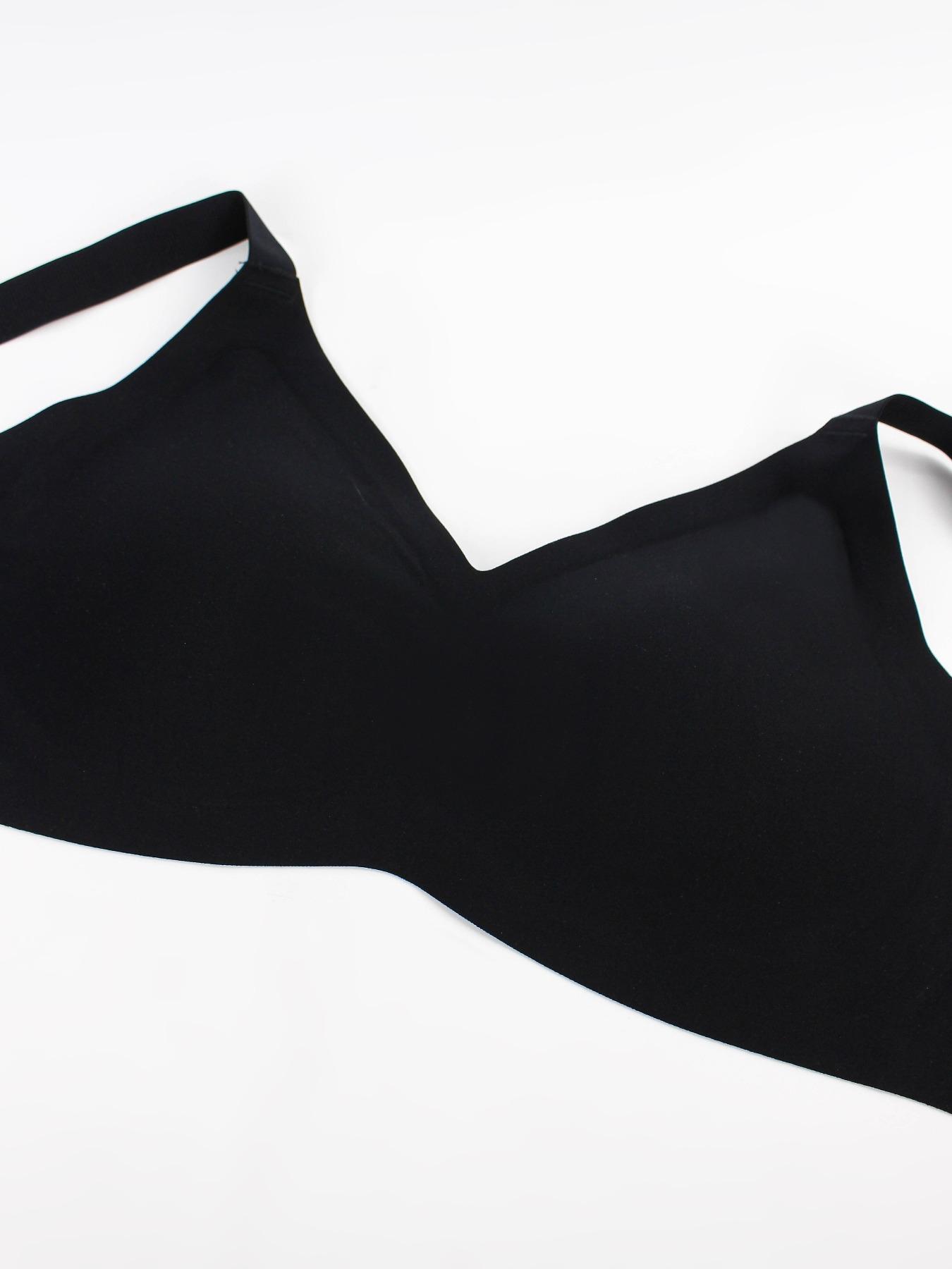 Two-Piece Plus Size Jelly Bra Set, Seamless Push-Up Comfortable Breathable Casual Wear, No Underwire Design, Ideal for Everyday Use