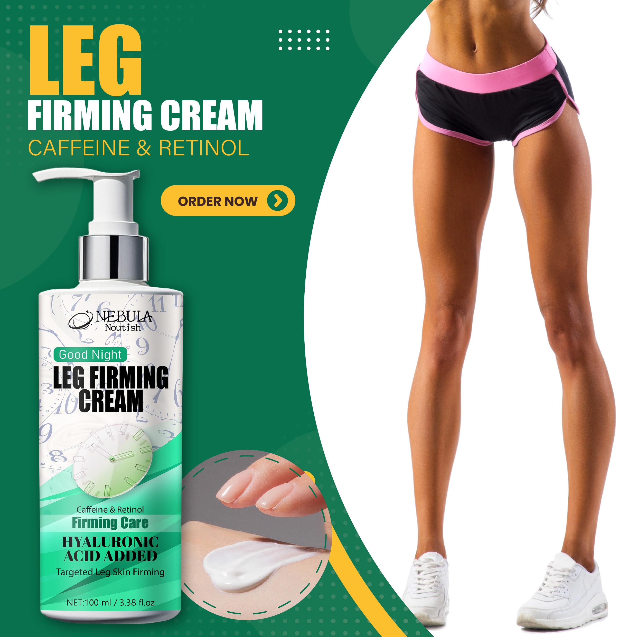 Time Tightening Leg Cream, Rich in Retinol, Nourishing, Anti-Wrinkle & Moisturizing, Improves Dryness & Roughness, Essential for Sensitive Skin, Spring Gift
