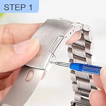 JOREST Watch Repair Screwdriver Kit, for Watch Battery Replacement & Link Removal and Resizing & Watch Opener, ,Watch Wrench Back Remover, Watch Cleaning, Spring Bar Tool JOREST Watch Repair Screwdriver Kit, for Watch Battery Replacement & Link Removal and Resizing & Watch Opener, ,Watch Wrench Back Remover, Watch Cleaning, Spring Bar Tool