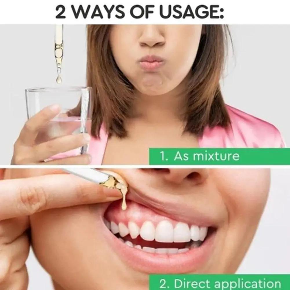 Gum Repair Drops Relieve Receding Gingival Swelling Gum Cleaning Care Oral Periodontal Hygiene Remove Yellow Remove Stain Gum Repair Drops Relieve Receding Gingival Swelling Gum Cleaning Care Oral Periodontal Hygiene Remove Yellow Remove Stain