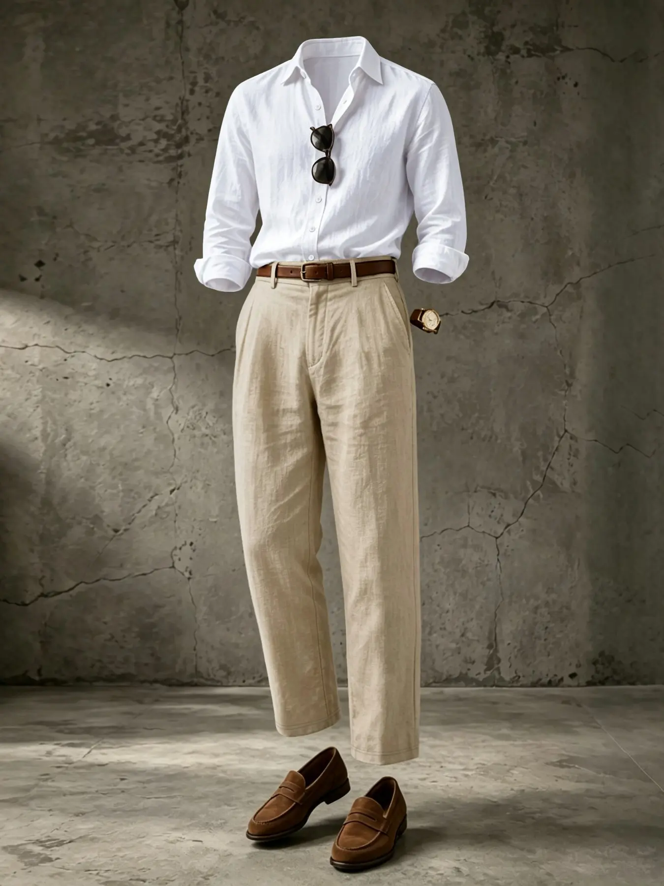 White + Beige