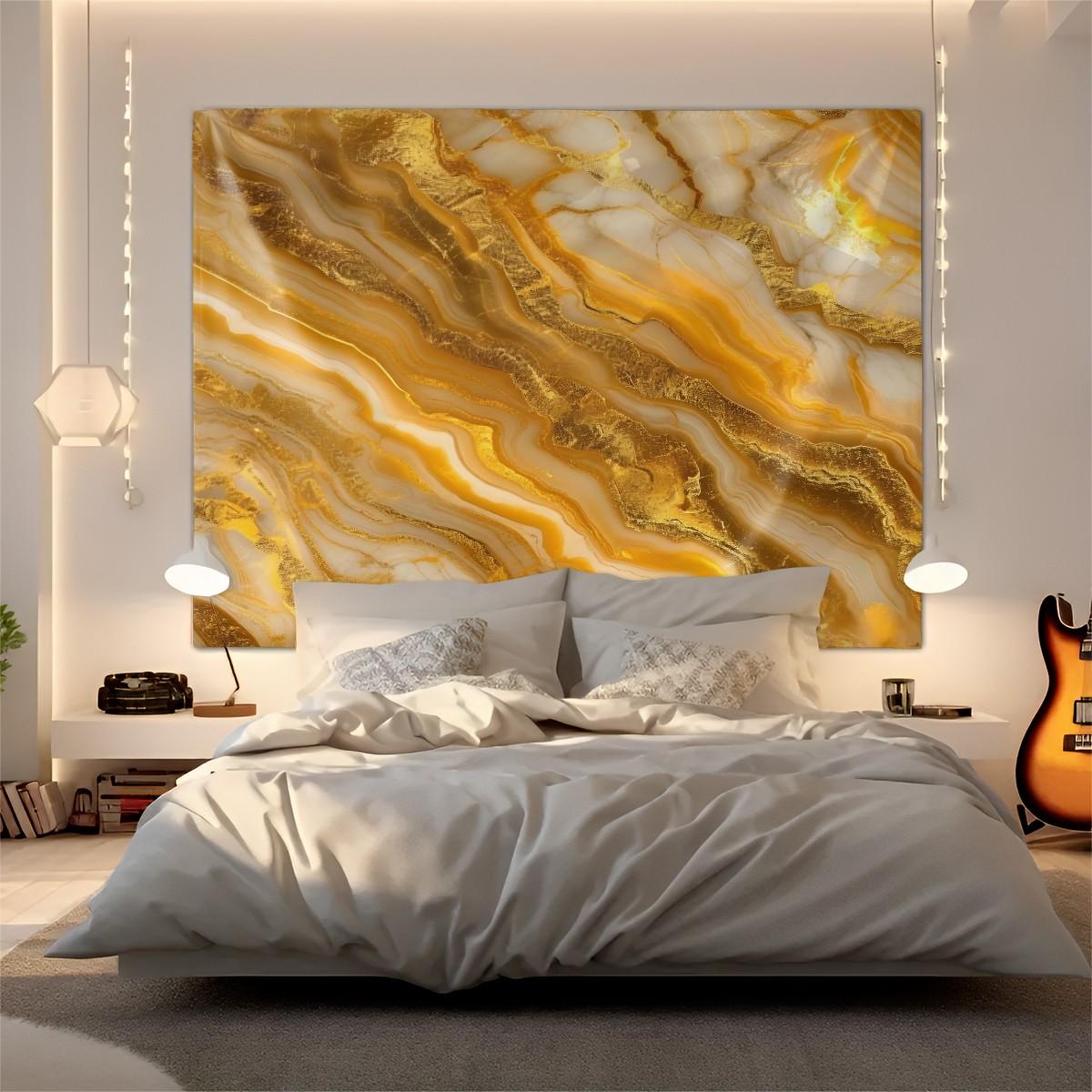 Marble Print Tapestry, Modern Luxury Wall Decor, Soft Fabric, Easy to Hang, Perfect for Bedroom and Living Room Background Decoration for Fluid Art Enthusiasts, Ideal Gift for Family and Friends