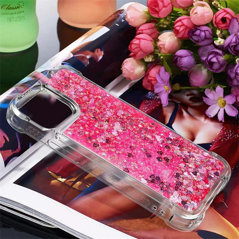 Colorful Love Case on For Motorola Moto G Power Stylus GPlay 5G 2024 2023 Cover Fashion Anti-fall Soft Half-wrapped Cases