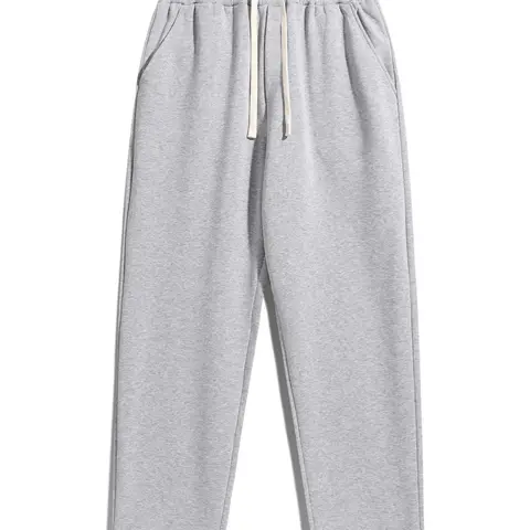 【Black Friday】Men's Regular Fit Solid Adjustable Drawstring Waist Sweatpants, Casual Pocket Design Pants for Fall & Winter, Men's Trousers for Daily Wear, Everyday Sweatpants