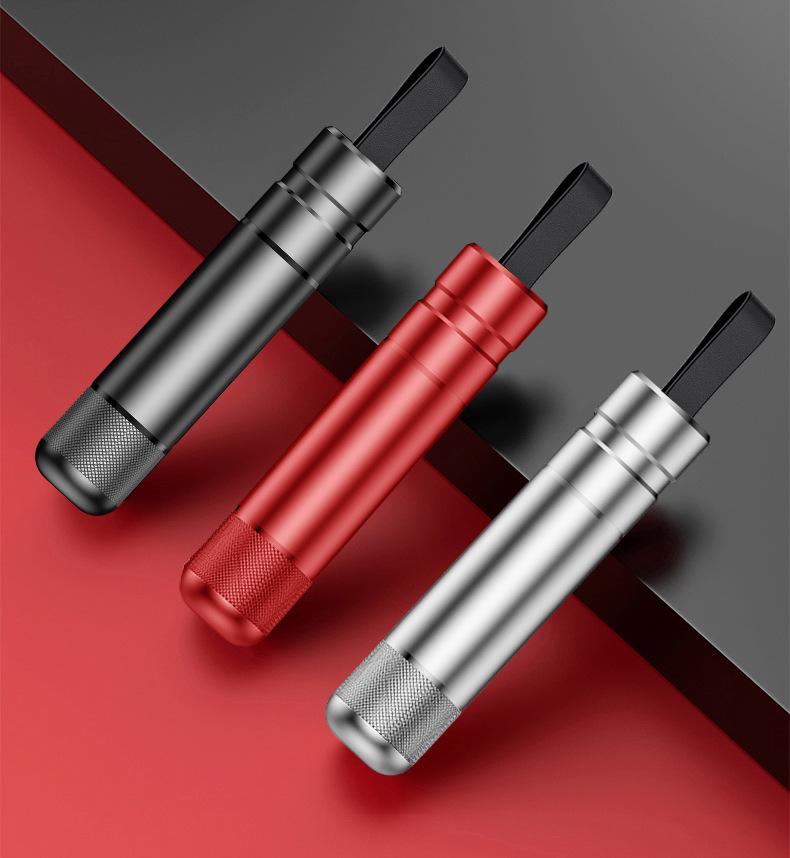 Aluminum Alloy Multi-functional Car Safety Hammer Mini Tungsten Steel Window Breaker For Underwater Emergency Escape