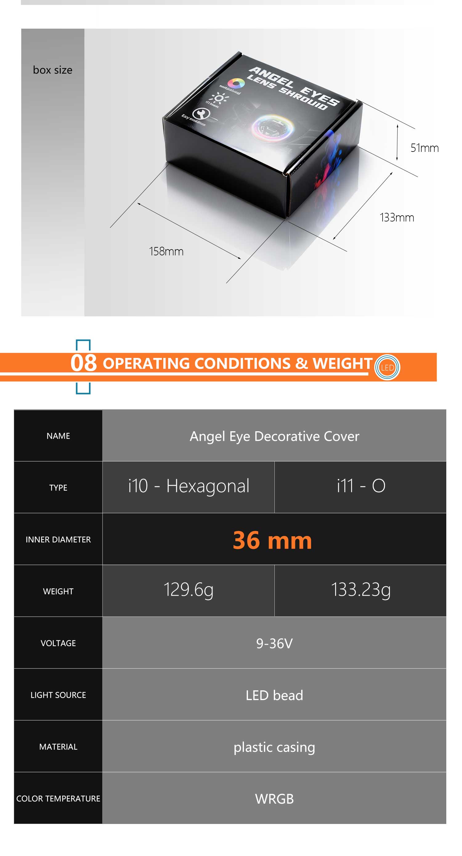 2PCS 5D RGB Angel Eyes Halo Rings Lights with Turn Signal Lights APP Bluetooth LED Motorcycle Retrofit DRL Car Headlight