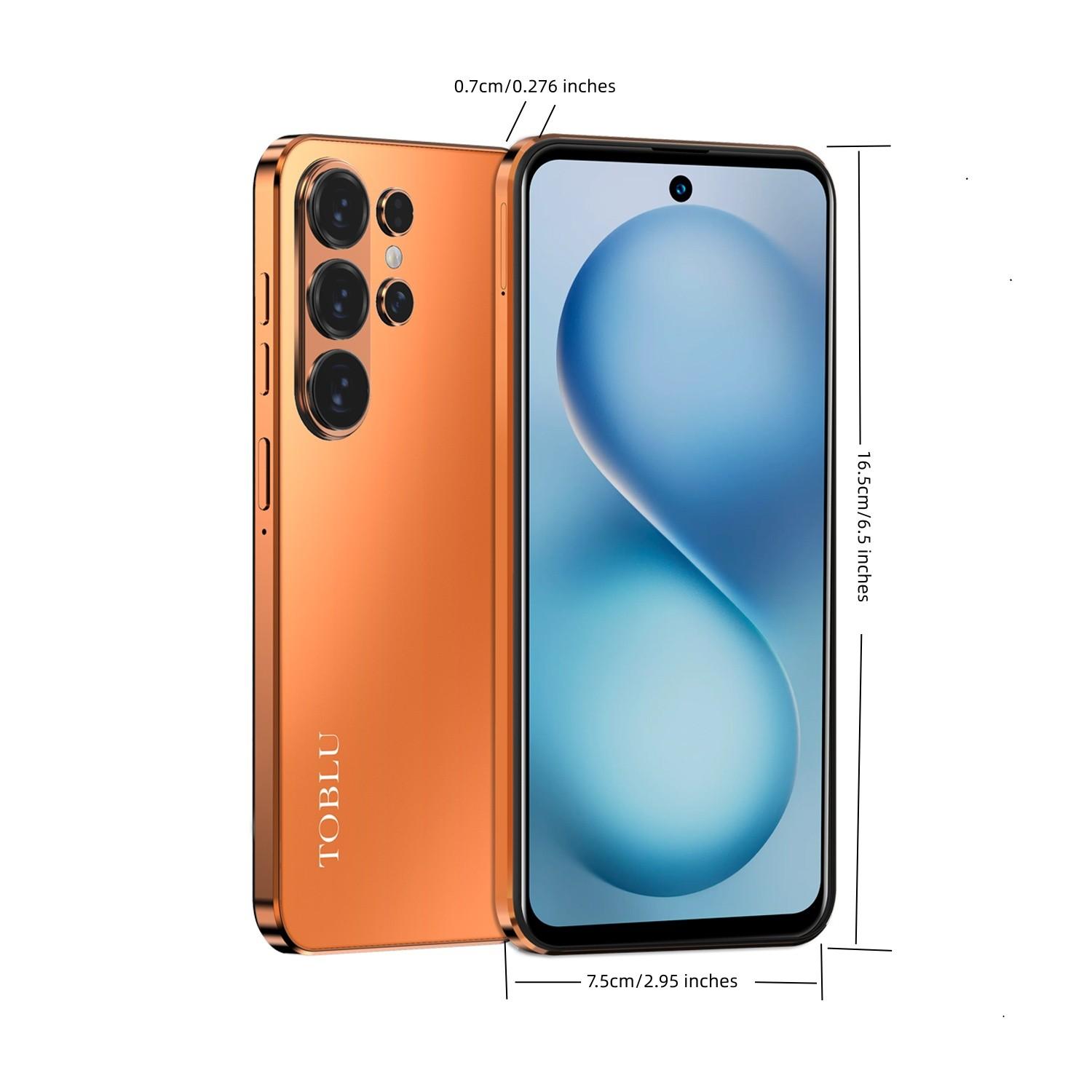 TOBLU-S26 Pro Fashion Smartphone, 6.56 Inch HD Screen, 3+32GB RAM, 3100mah Battery, Dual Sim, Expandable Memory, Android 12 System