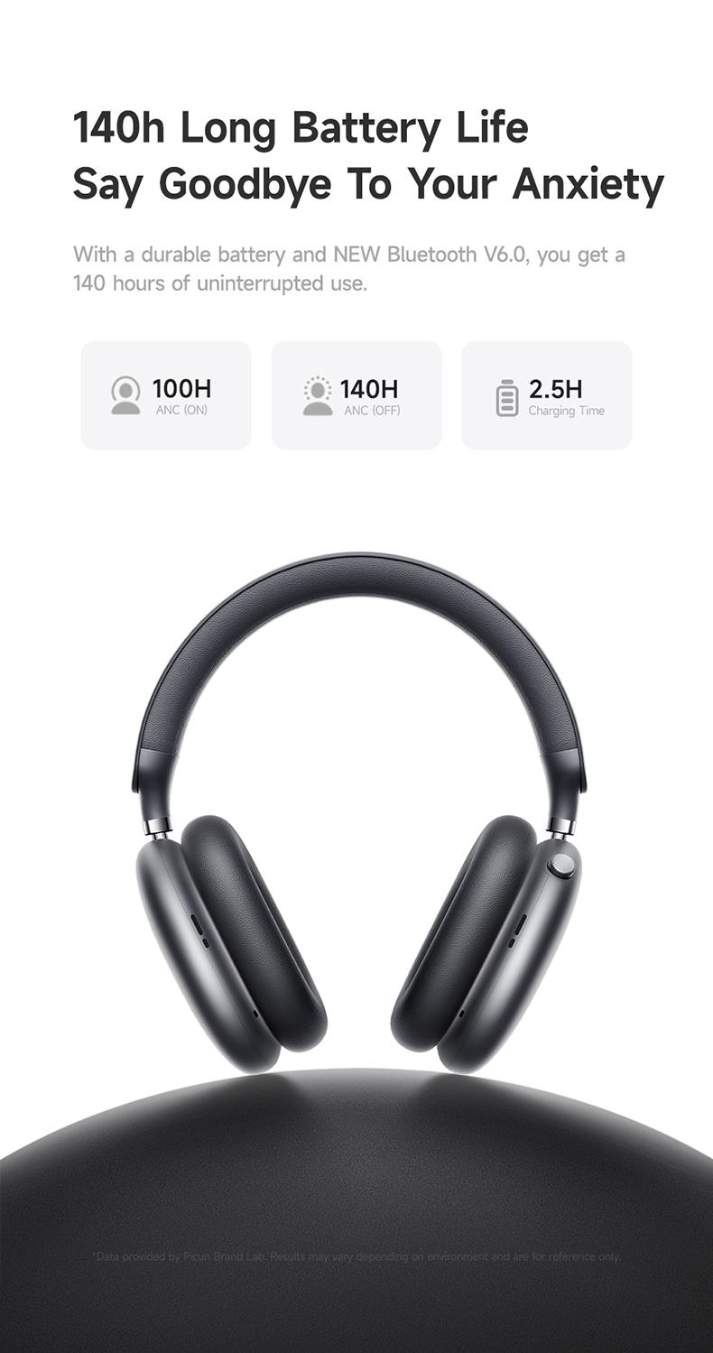 Picun F8S Wireless Headphones – -54dB ENC Call Clarity, Smart Comfort & 96H Battery Life Picun F8S Wireless Headphones – -54dB ENC Call Clarity, Smart Comfort & 96H Battery Life