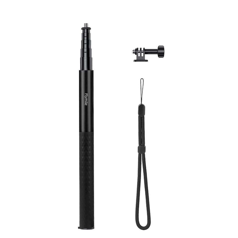 Pocket 4/3 Extended Selfie Stick, Action4 Extension Pole, Insta360 X5 Tripod Stand Accessory, Perfect for Photography Lovers