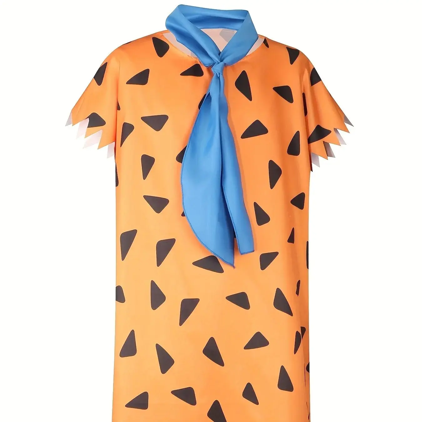 Adult Flintstone Costume Men's Caveman Fred Cosplay Costume Flintstone Tunics Halloween Outfit