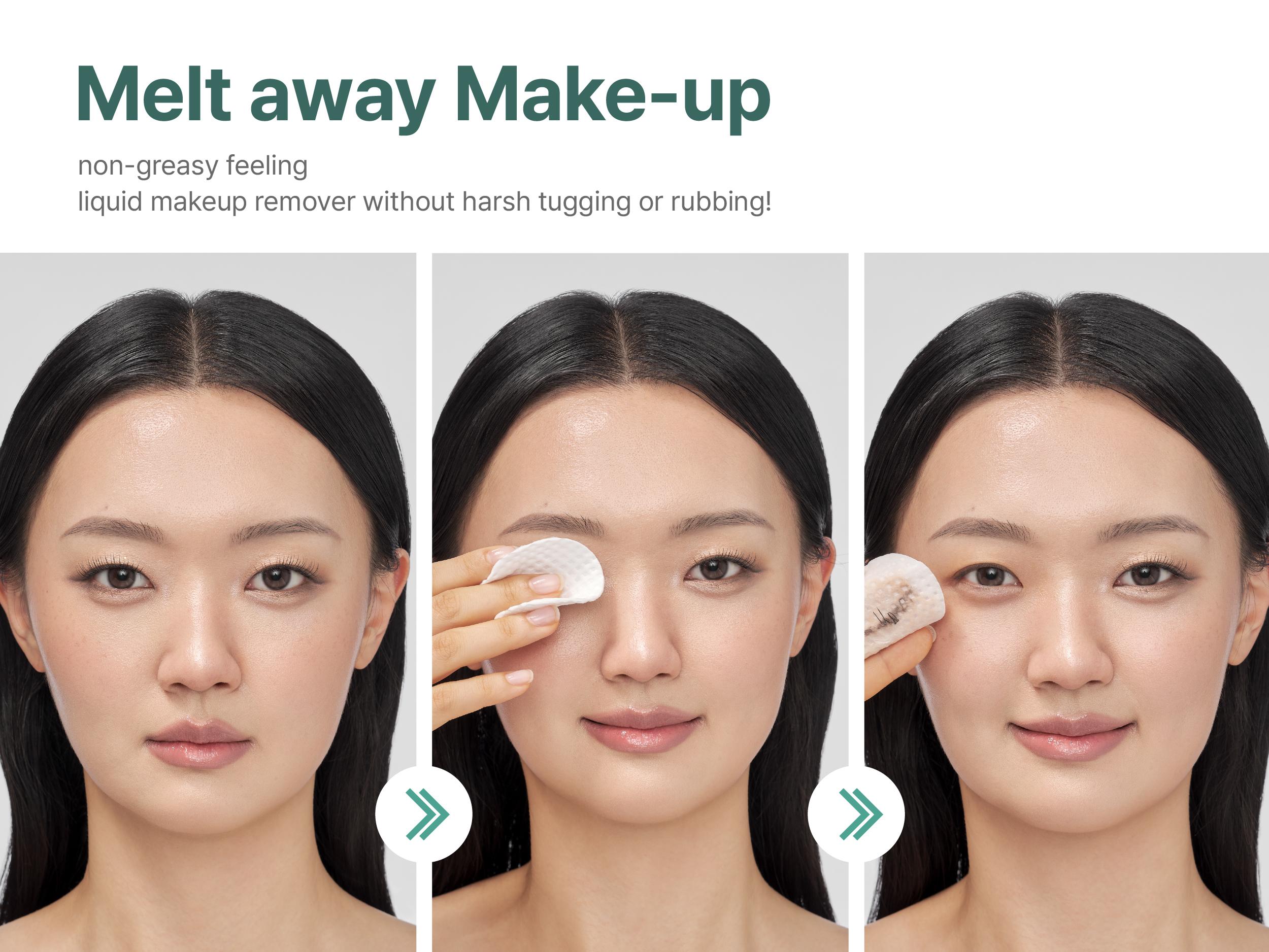 ILLIYOON Gentle Make Up Deep Remover | Waterproof Makeup Remover, Gentle on Sensitive Eyes & Lips, Ophthalmologist-Tested, Effective Cleansing, Coconut Oil, AHA & BHA, 4.73 fl. oz. (140ml)