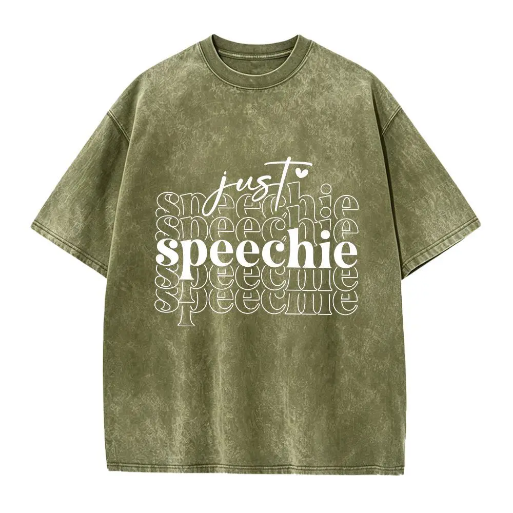 Speech Therapy Shirt, Just Speechie, Speech Language Pathologist Gift, SLP ASL Gift, Speech Therapist Shirt, Dysphagia Shirt, Phonology Tee