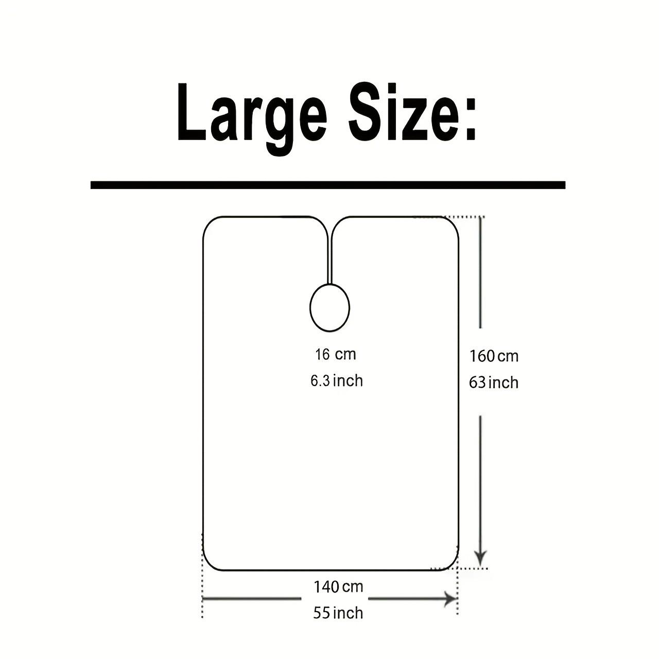 Colorful Fashion Creative Hairdressing Apron, Adjustable Collar Size, Durable and Easy to Clean, Perfect for Salon or Home Use