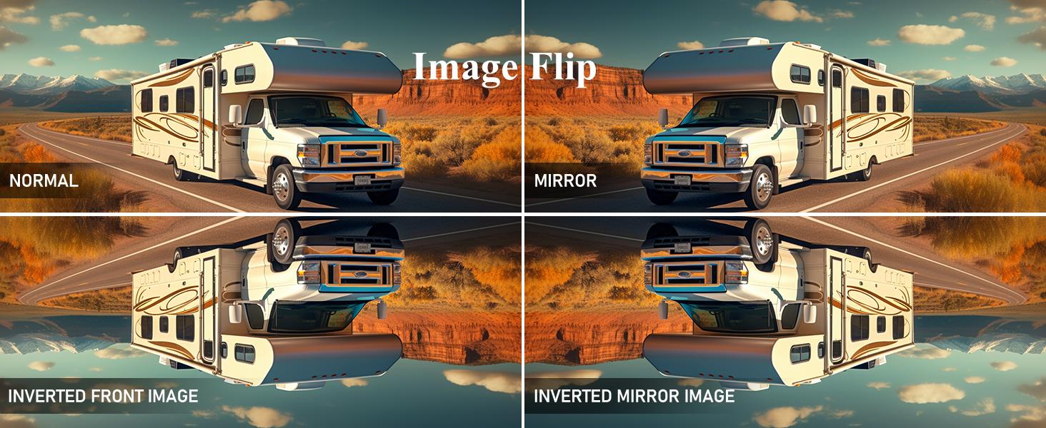 VEKOOTO VK7 Magnetic Solar Wireless Backup Camera 7'' IPS Touchscreen Monitor HD1080P No Wiring Rechargeable Camera for RV Trailer Camper Car Blind Spot Truck Automotive Backup Camera for Truck IP69 Waterproof IR Night Vision Christmas gifts farm