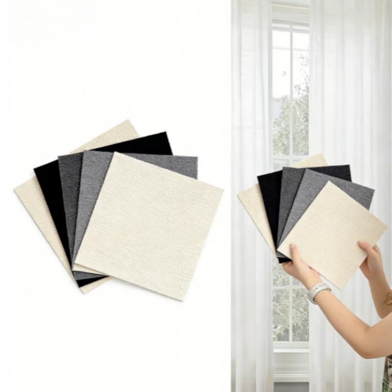 1PC Self - Adhesive Carpet Tiles, Peel And Stick, PVC Material, 0.3cm Thick, Directly Applied To Office Floors, Commercial Use, Arbitrary Cutting Of Square Carpet, Multiple Colors Available