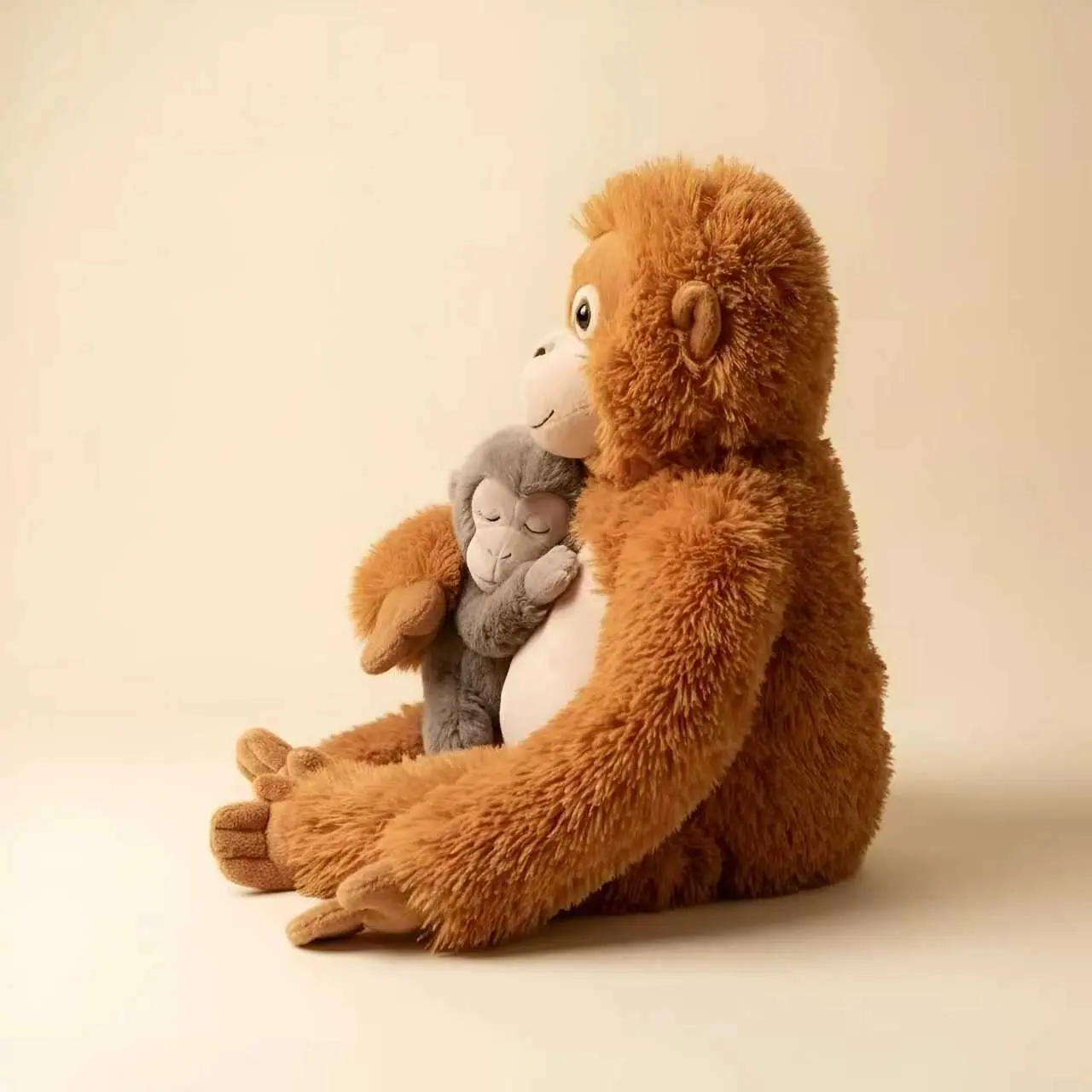 Punch Monkey Plush Doll Cute Soft Stuffed Animals Toy Present Gift Room Decoration Fans Collect Holiday Birthday Gifts