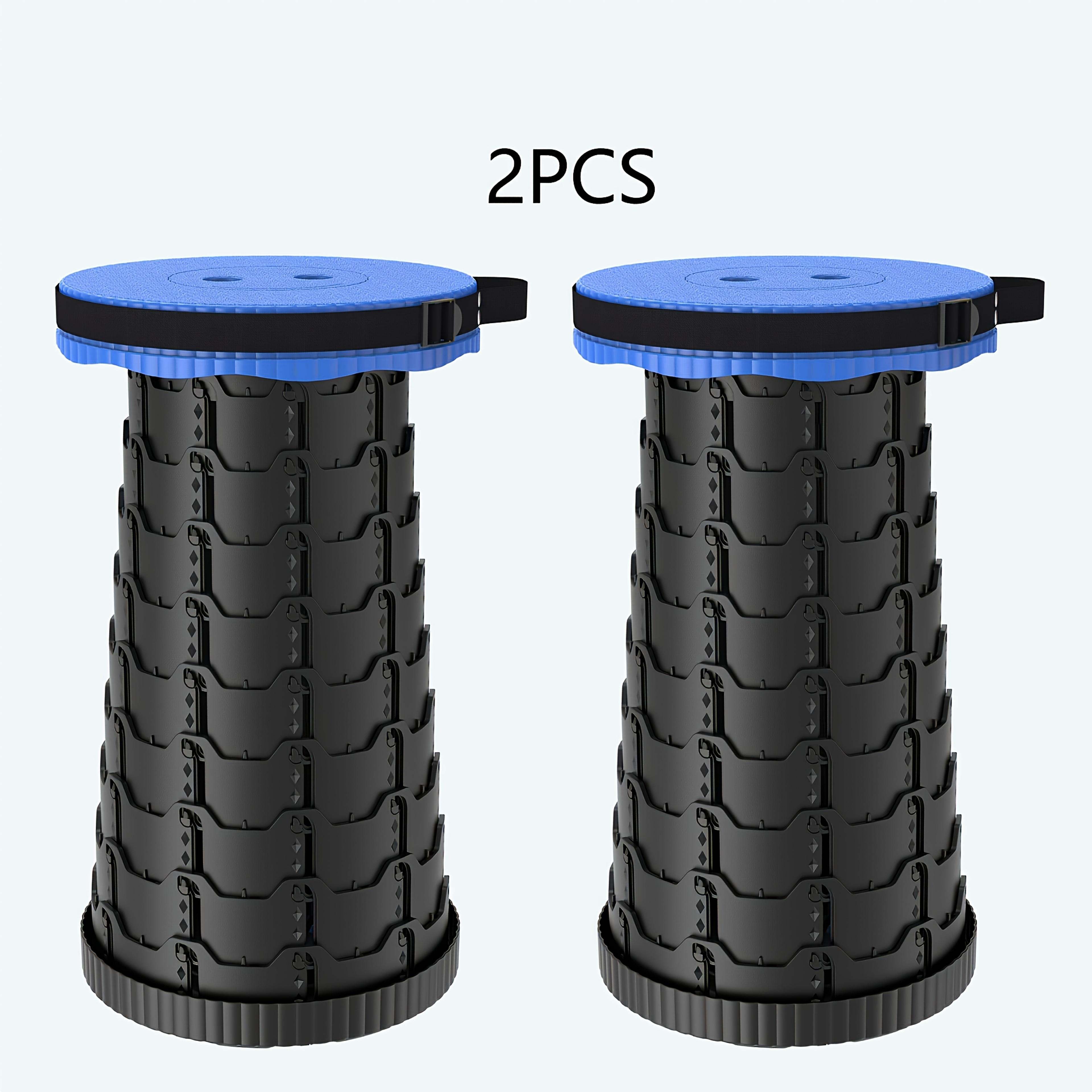 Portable Adjustable Folding Bench for Outdoor Activities, Lightweight Comfortable Seat for Travel Fishing Hiking Camping