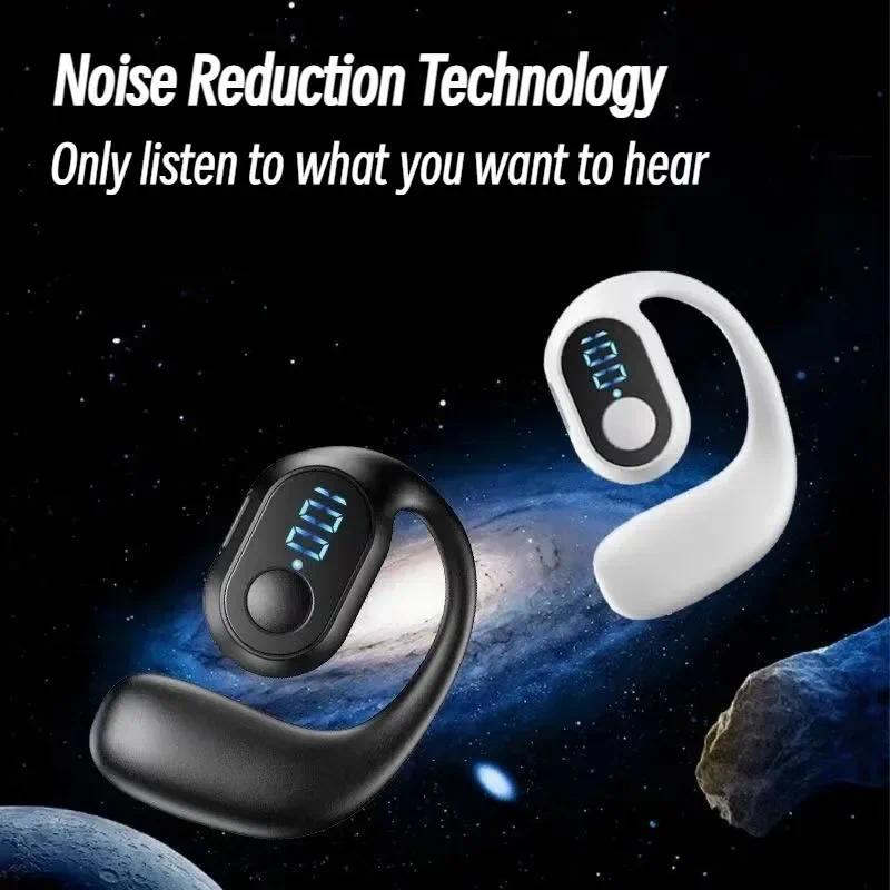 KY2 PRO Wireless Earphones Air Conduction OWS Headphone HiFi Ear-Hook Music Sports Noise Cancel Headset For All Smartphones