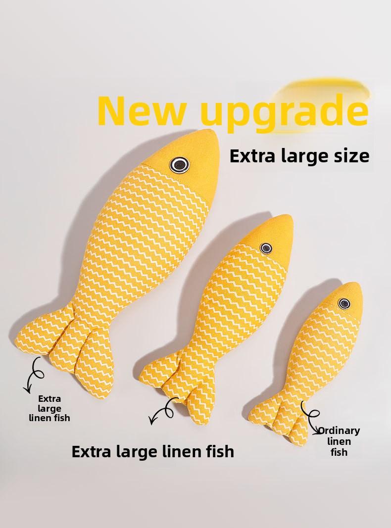 Cat Toys, Self-Entertainment Kitten Teaser Wand, Boredom Relief Catnip Simulated Fish, Kitten Teething Pet Supplies