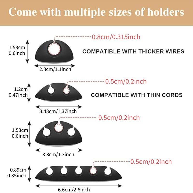 352 Piece Cable Management Tool Kit, Cable Organizer, 4 Cable Sleeves, 43 Clips, 10 Wire Holders, 22 Ties, 20 Wall Mounts, 200 Fasteners for TV Office Home Electronics