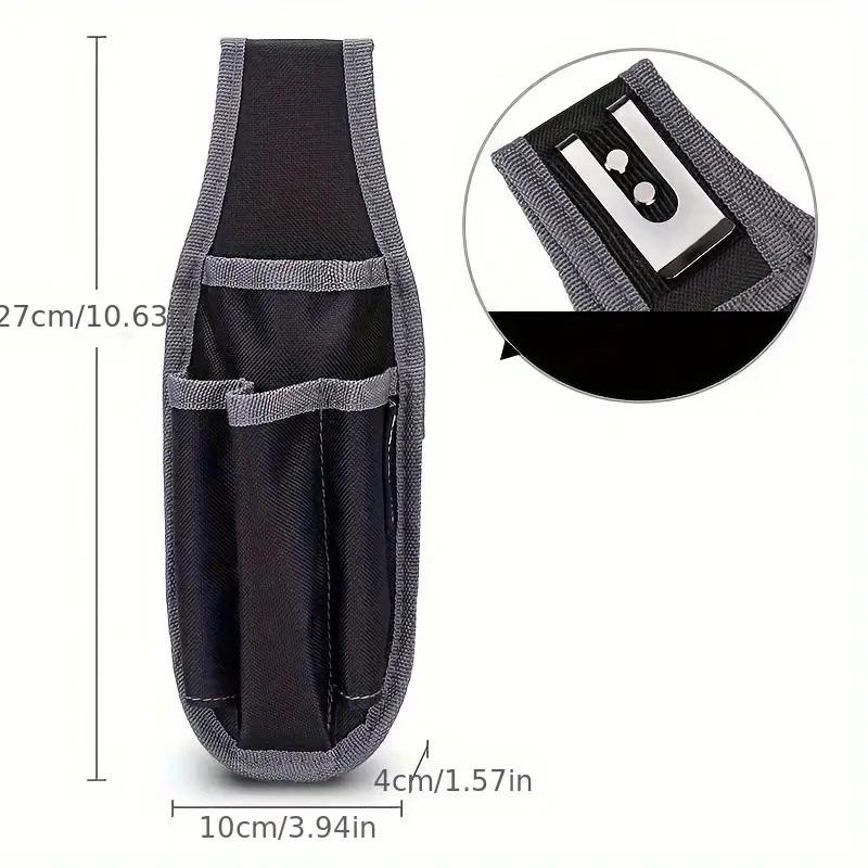 Multifunctional Tool Storage Bag, Tool Pouch, Hand-Free Waist Pack for DIY, Woodworking, Home Repair, Durable Workstation Organizer ()
