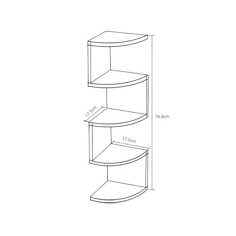Five-story wall-mounted lockers, suitable for any season, perfect for living rooms, bedrooms and balconies, practical storage racks, multi-functional storage racks, wardrobe finishing racks, storage racks, multi-functional shelves, home finishing