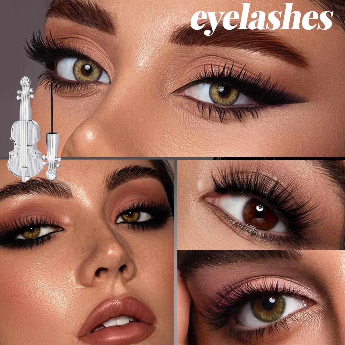 Long lasting curly mascara, color rendering, waterproof and lightweight mascara