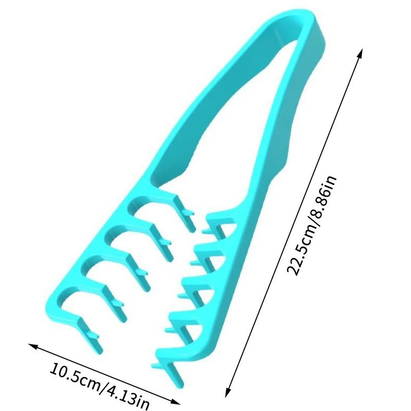Hair Volumizing Comb, ABS Plastic Fluffy Textured Styling Tool for Normal Hair, Natural Looking Hair Root Lifting and Coverage