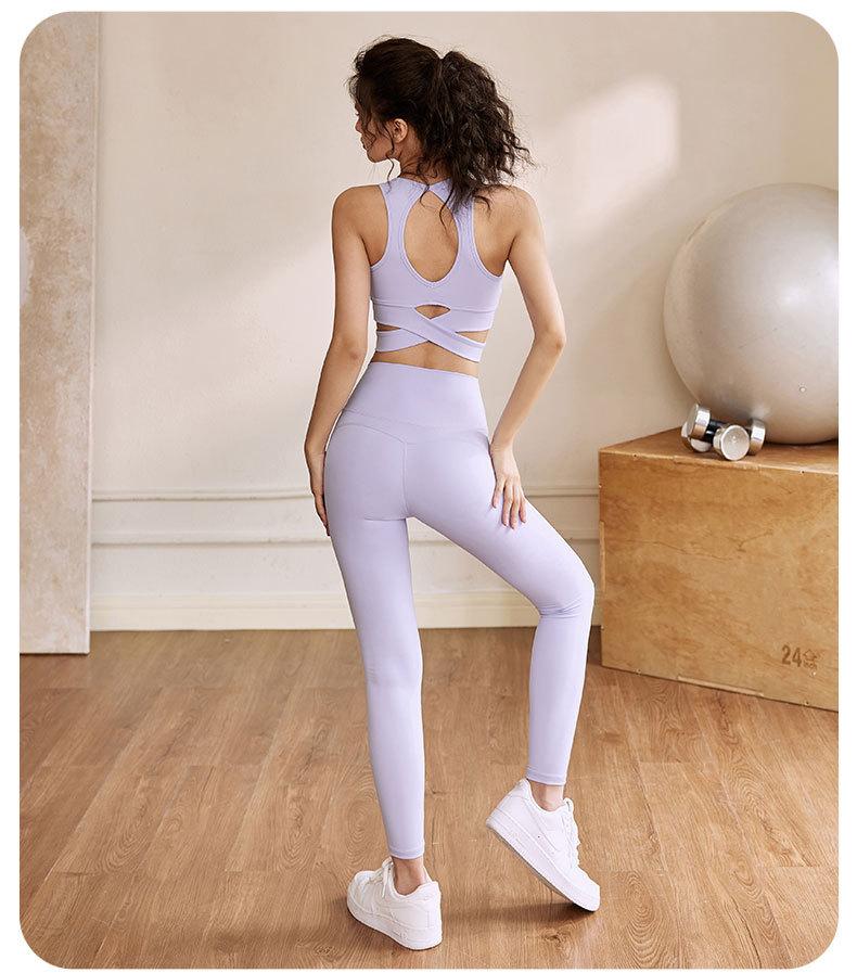 Women's sports bra 2026 summer new high-intensity yoga wear outdoor sports Pilates tank top
