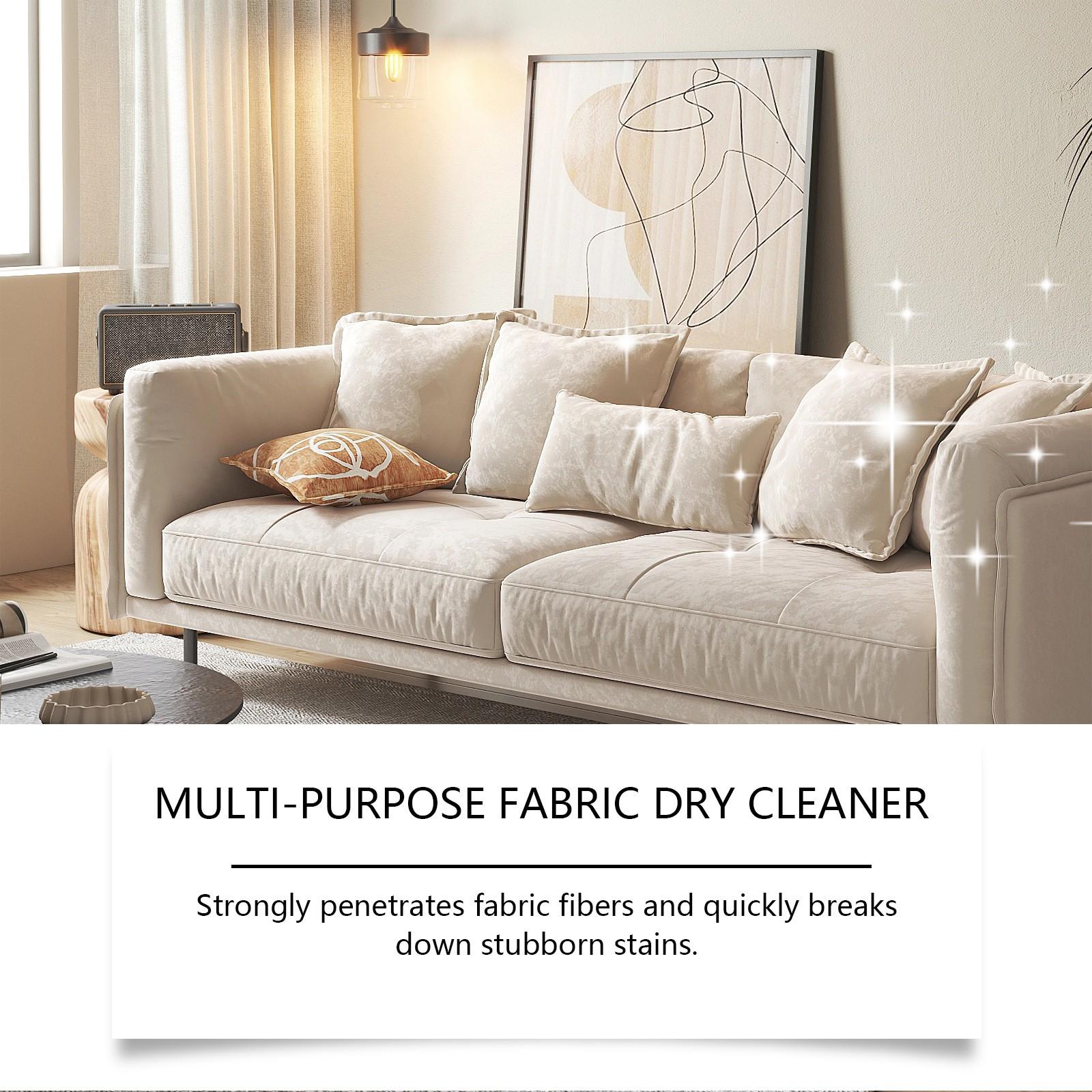 Fabric Sofa Cleaner, Home Living Room Fabric Cleaning Agent, Universal Household Stain Remover, Furniture Care Solution
