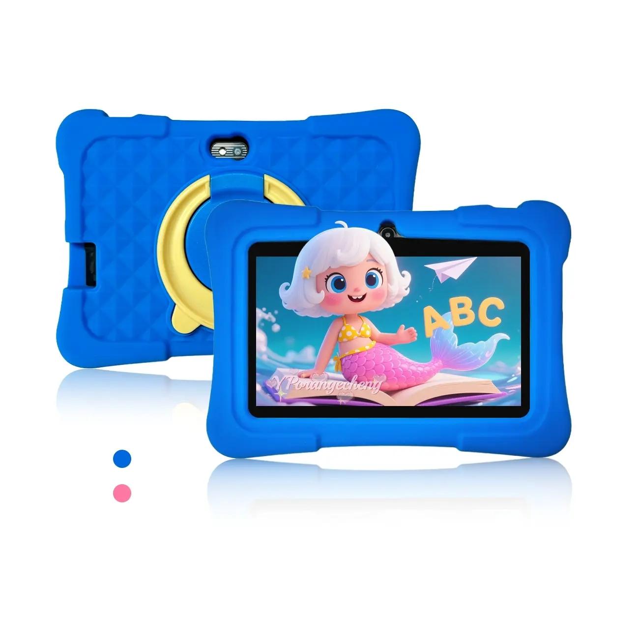 Tablet 1+16GB, Parental Control, Educational Tablet, WiFi Support, Dual Cameras, Eye Protection, Best Birthday Gift for Kids