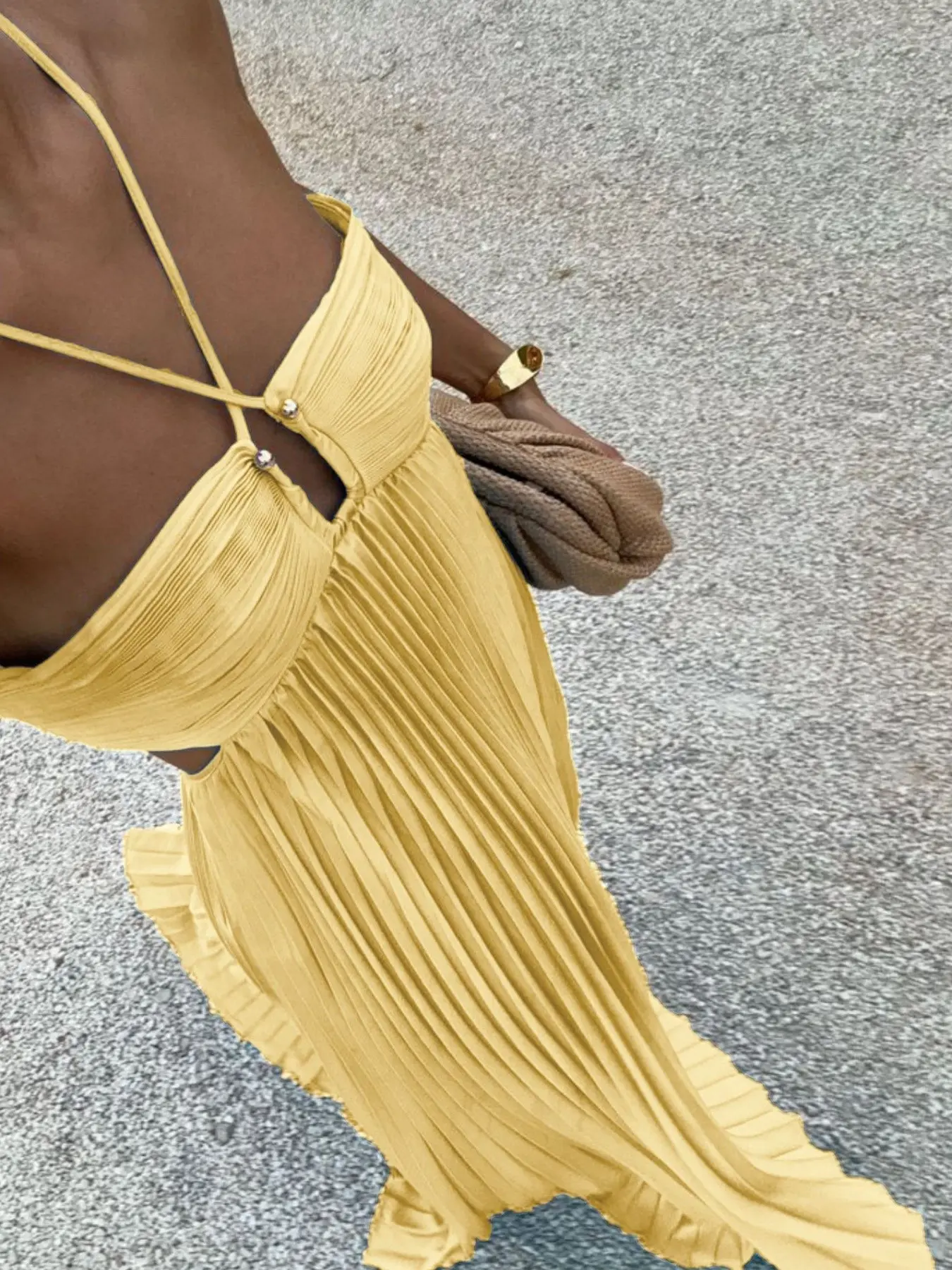 Bright yellow