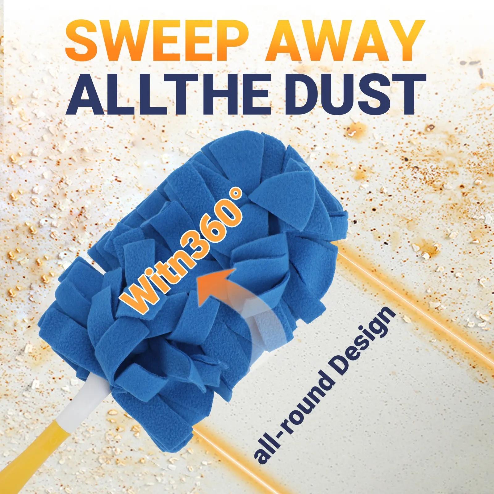 ✨Fast Dust Pickup Refills｜360° Microfiber Duster Heads for Home, Blinds, Fans, Furniture & Daily Cleaning, Duster Replacement Head