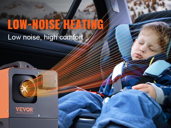 VEVOR Diesel Air Heater All-in-one 12V 5KW LCD Remote Control for Car RV