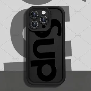 Creative Curved Geometric Art Design Phone Case for iPhone 17 AIR 15 PRO 16 PRO MAX 14 PLUS 13 RRO 12 PRO MAX Shockproof Drop-Proof TPU Protection Aesthetic Cover Black Magnetic Reindeer Christmas S23 Ultra Delight Tree S24 S22 S26 Masked Metal Frameless,