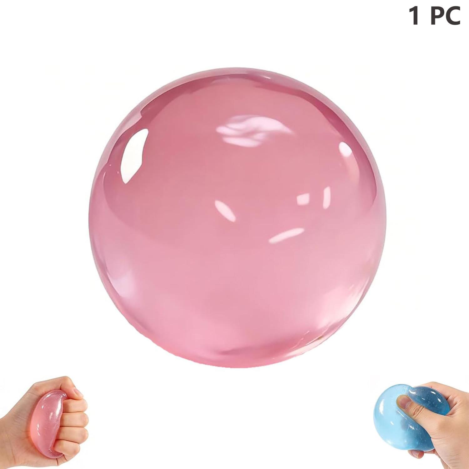 1 Count Coconut Oil Squishy Stress Ball,Shapeable No Rebound Stress Relief Ball Coconut Oil Handmade Squeezing Ball, Anxiety Relief Toy, Fidget Toy