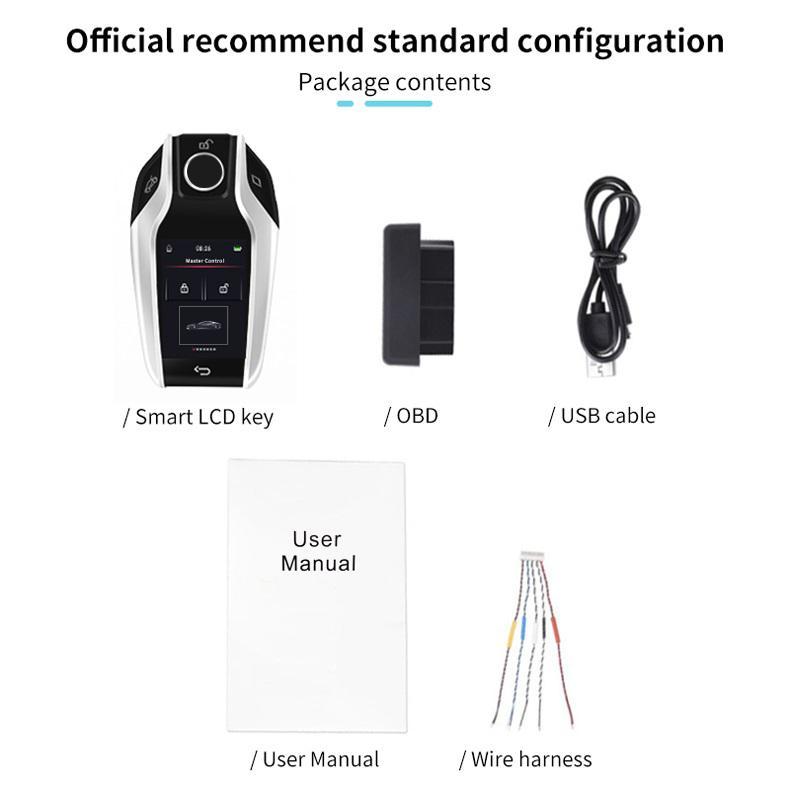 Joysync Smart Car Key LCD Screen with Remote Keyless Entry 2" HD Touchscreen 12 Languages Supported for Toyota Honda Nissan Car Trunk Joysync Smart Car Key LCD Screen with Remote Keyless Entry 2" HD Touchscreen 12 Languages Supported for Toyota Honda Nissan Car Trunk