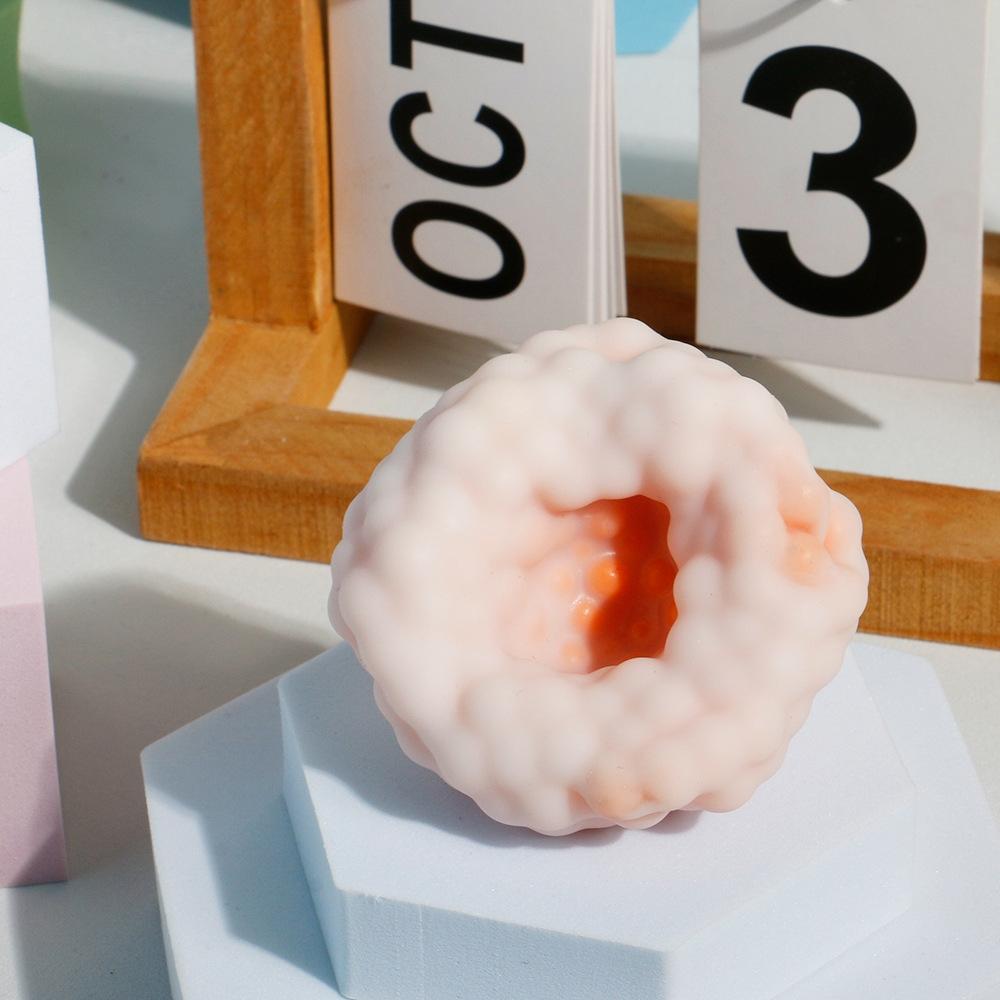 Crunchy Bead Stress Ball Squishy – Satisfying Sensory Fidget Toy for Stress Relief and Relaxation, Perfect ASMR Toy and Thoughtful DIY Christmas Gift