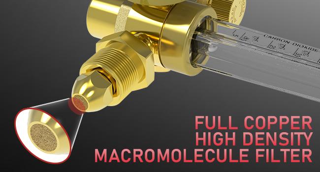 YESWELDER CO2 Argon Gas Regulator, Flow Meter Gas Pressure Gauge for MIG TIG Welding, CGA580 Inlet Connection YESWELDER CO2 Argon Gas Regulator, Flow Meter Gas Pressure Gauge for MIG TIG Welding, CGA580 Inlet Connection