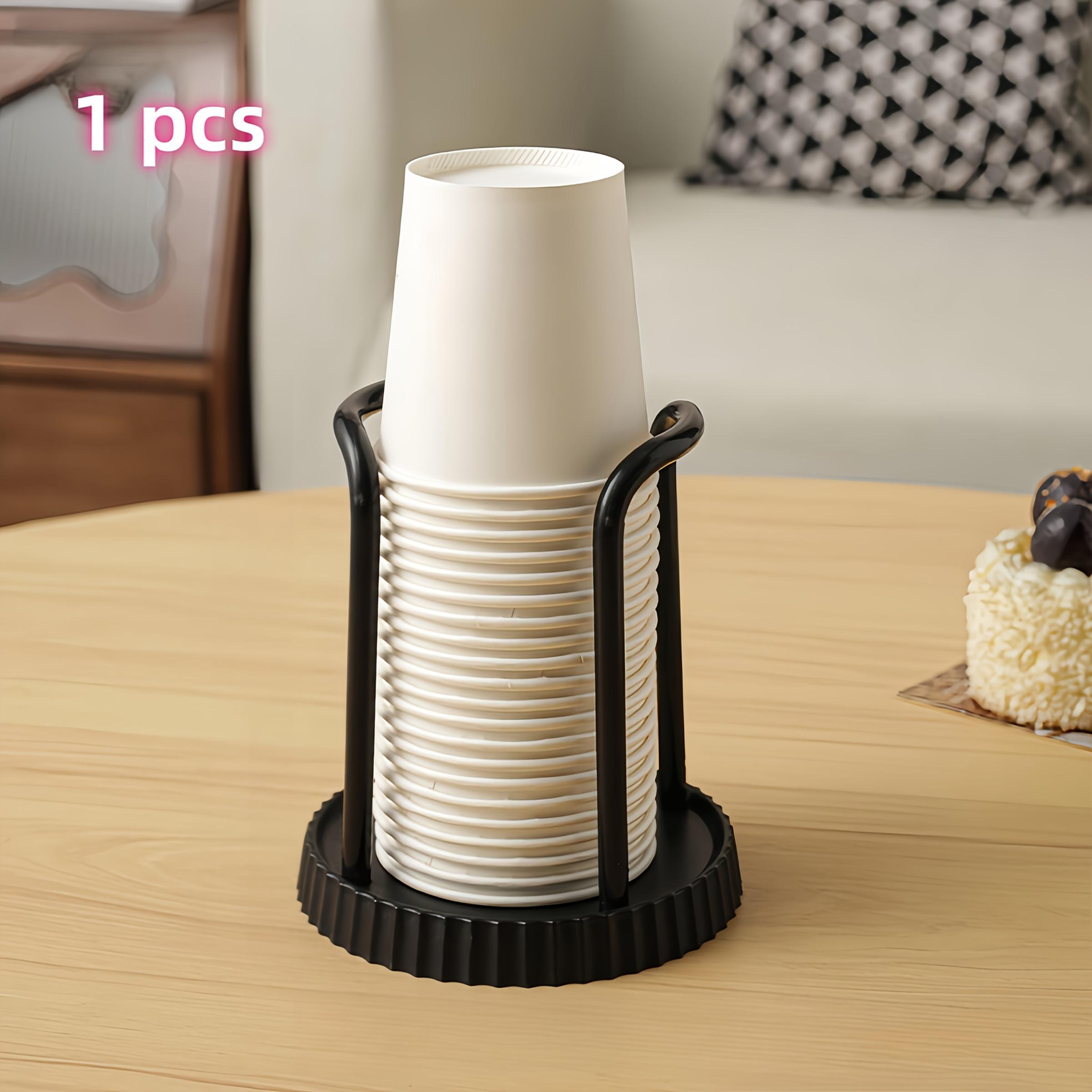 Adjustable Plastic Cup Tray, Multifunctional Coffee & Tea Cups Organizer, Disposal Paper Cup Holder, Kitchen Desktop Storage Solution
