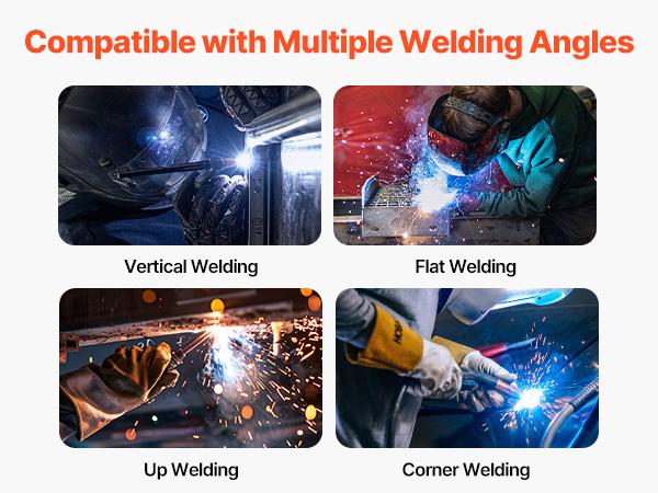 VEVOR Welder Flux Core MIG Wire, E71T-GS 0.03" Gasless Mild Steel Wire (2 lbs per Roll), Low Spatter for All-Position Arc Welding, Self-Shielded for Outdoor Use (3-Roll Pack), 0.03" Wire