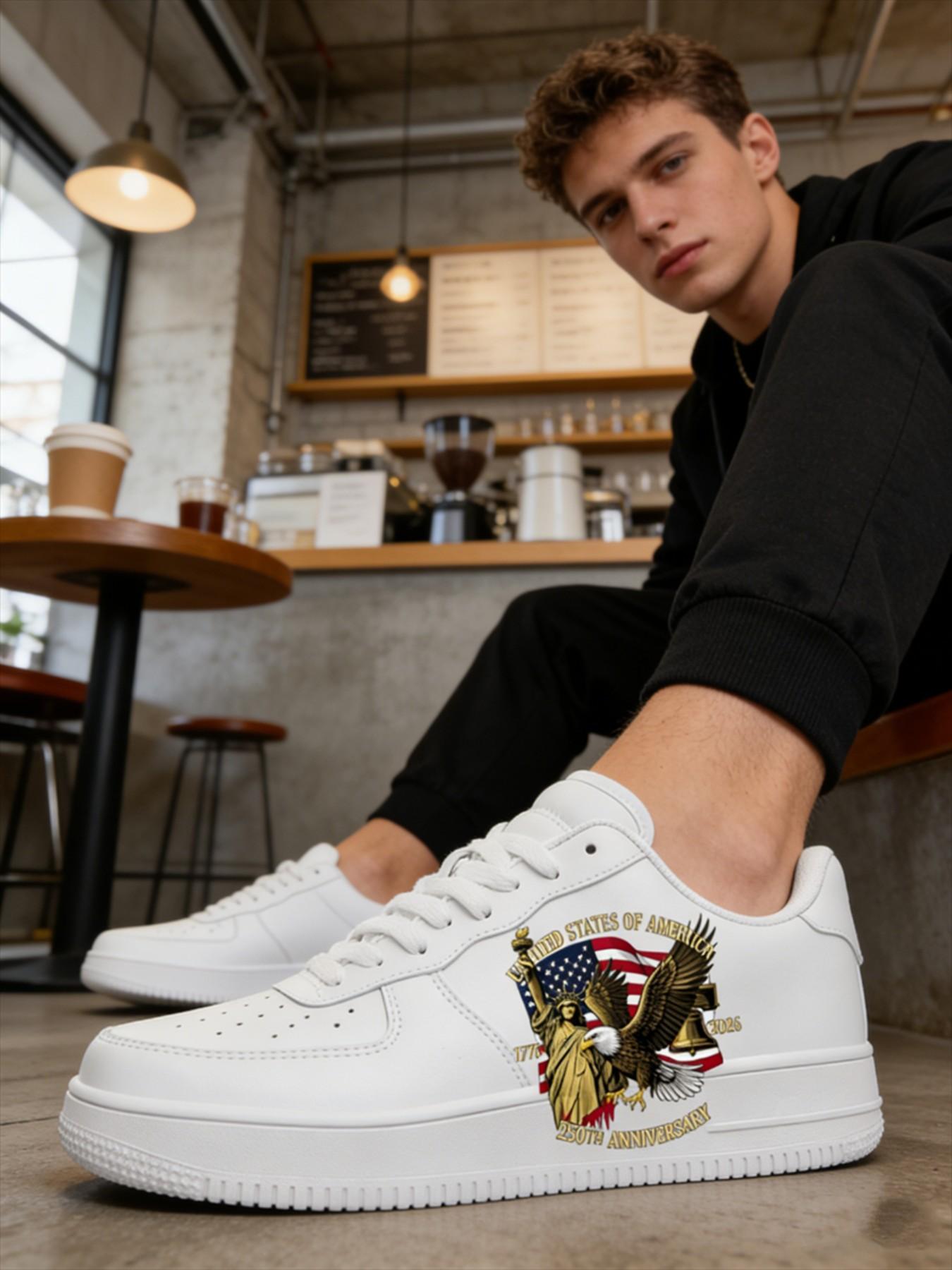 Customizable Sneakers for Men and Women, Loose Fit Versatile Flat Shoes, Comfortable Everyday Wear, Unisex Casual Footwear