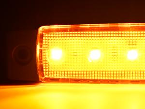 Nilight Side Marker Light 30PCS 3.8 Inch Amber Red White 6 LED Indicator Light Marine Boat  Vehicle