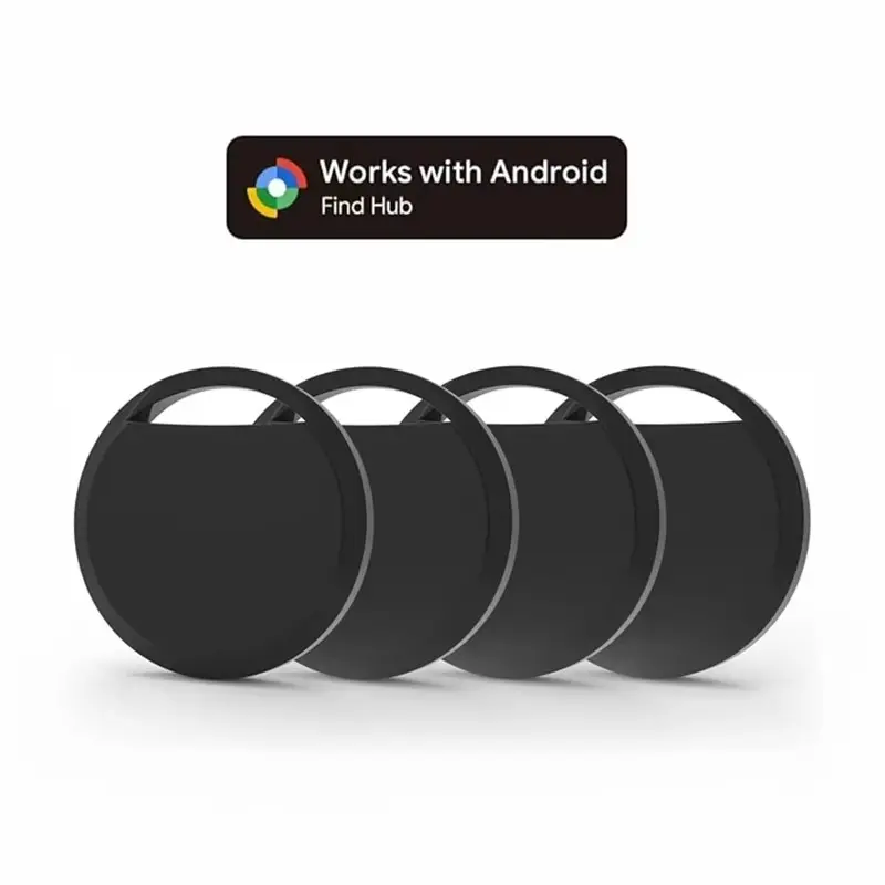 For Android Bluetooth Tracker Tag | Works with Google Find Hub App | Smart Item Finder Keychain Tracker for Keys, Wallet, Luggage, Backpack & Travel Essentials