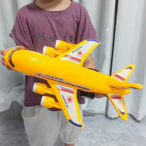 Large Airplane Toy, Inertia Plane Model, Perfect Birthday Gift for Boys and Girls, Christmas and New Year Present