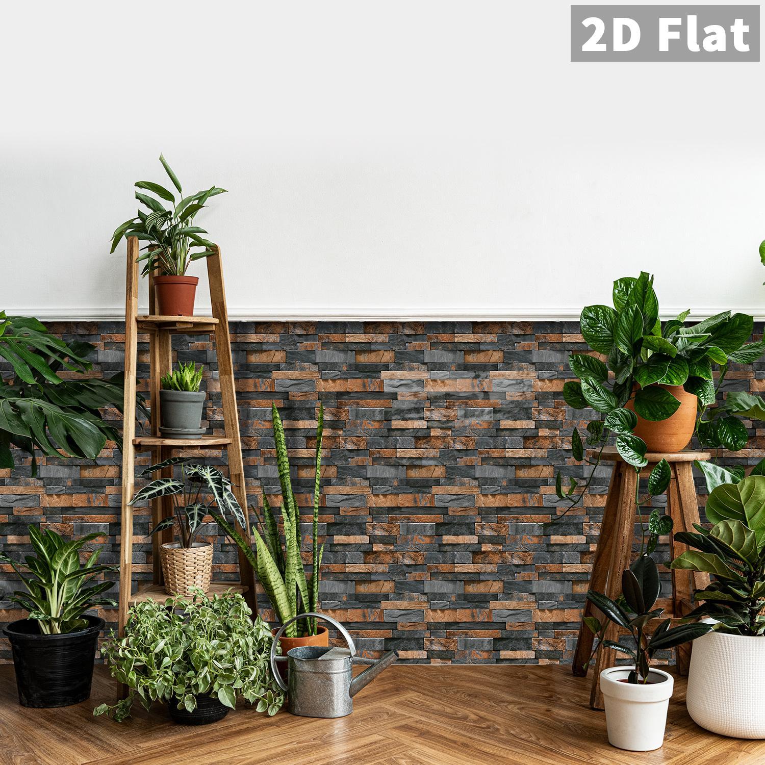 8/16pcs Brick Pattern Marble Backsplash Peel & Stick Wallpaper - Waterproof, Oil-Resistant,Ideal Choice For Kitchen And Bathroom Splash Proof Panels Peel And Stick Wallpaper Designs