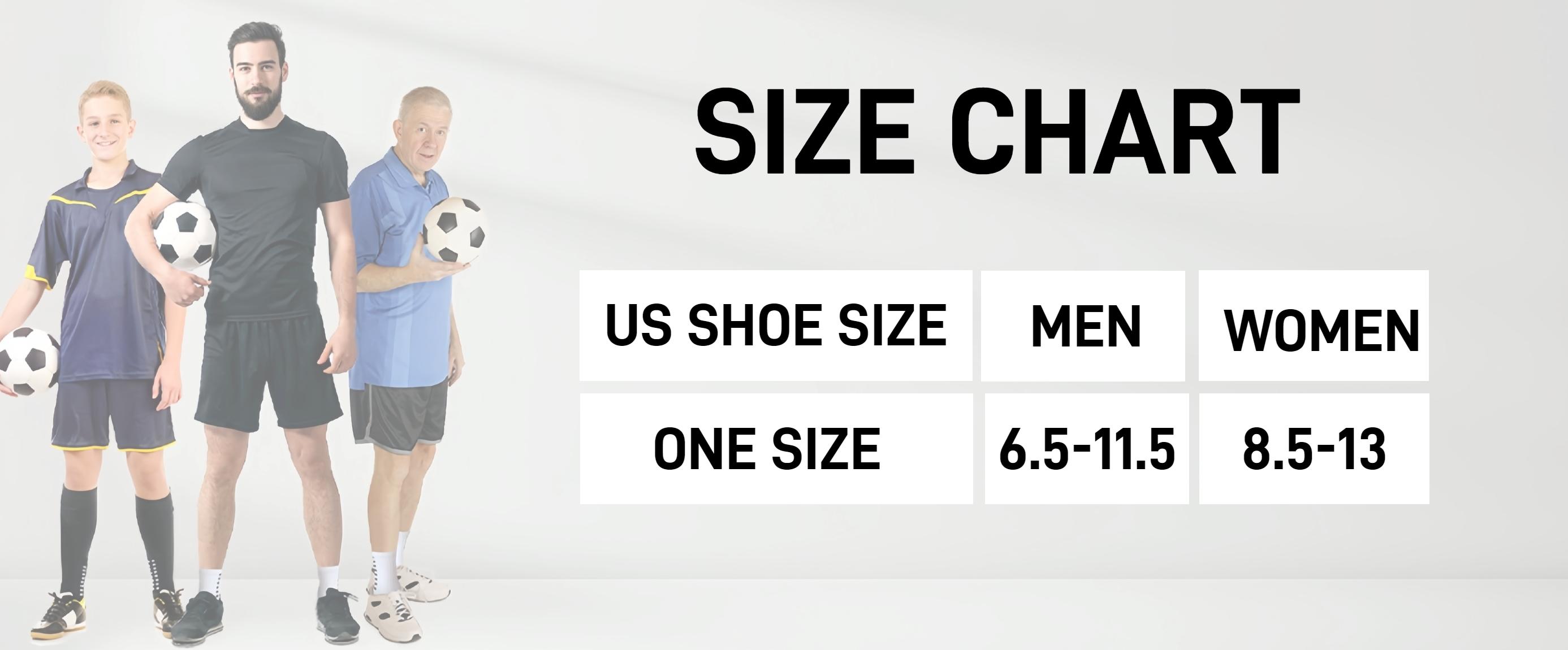 ISUNIE Men’s Soccer Grip Socks, Anti Slip Grip Pads, Mesh Breathable, Athletic Support, Football, Soccer, Basketball, Training