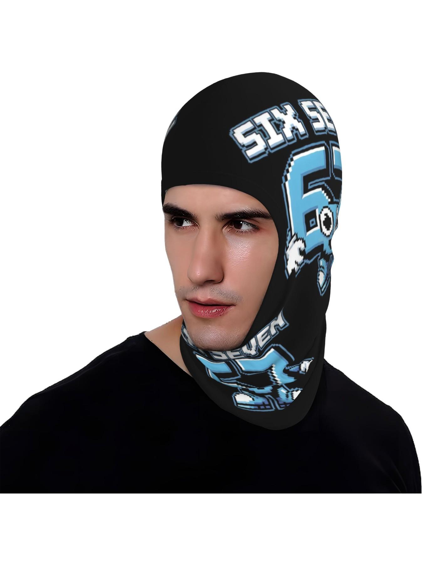 1 piece 67 Meme Gen Alpha Slang Face Mask Full Coverage Windproof Breathable Face Mask with for Muertos Lightweight Durable Ideal Costume Party Accessory Gift