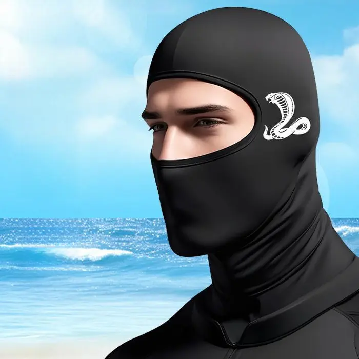 Unisex Balaclava Hat - for Outdoor Sports Riding Full Face Balaclava Mask, Elastic Breathable Balaclava Hat Unisex Cycling Full Face Mask, Multi-Functional Bicycle Riding Balaclava Hat for Men. Balaclava Hat Suitable for All Seasons