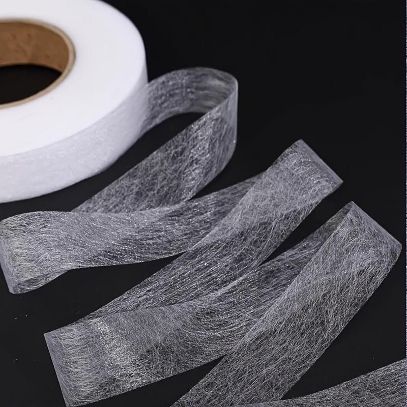 🩳No Need Stitching!Ironing Adhesive Fabric for Clothing Double-sided Adhesive Lining, Hot Melt Non-woven Lining, Ironing Adhesive Fabric, Clothes, Pants Legs, Short Fabric, Double-sided Adhesive Lining